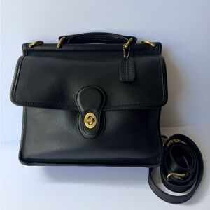 Vintage Coach Willis Top Handle Bag